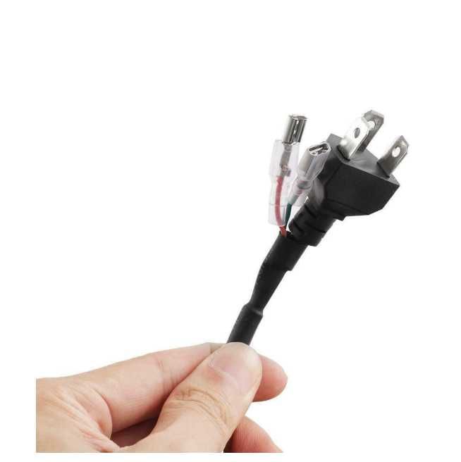 Комплект Кръгли LED фарове 7" 70W H4 букса, къси, дълги, дневни и мига