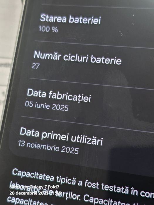 Samsung Galaxy S25 Edge Silver -256 GB / Garantie