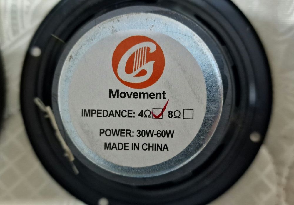 Динамики 10 см 4 шт