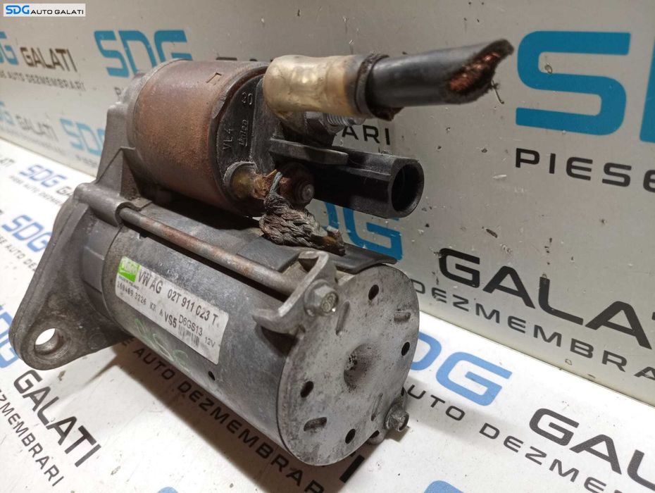 Electromotor cu 10 Dinti Seat Altea 1.6 B BGU 2004 - 2010 Cod 02T911023T [M5839]