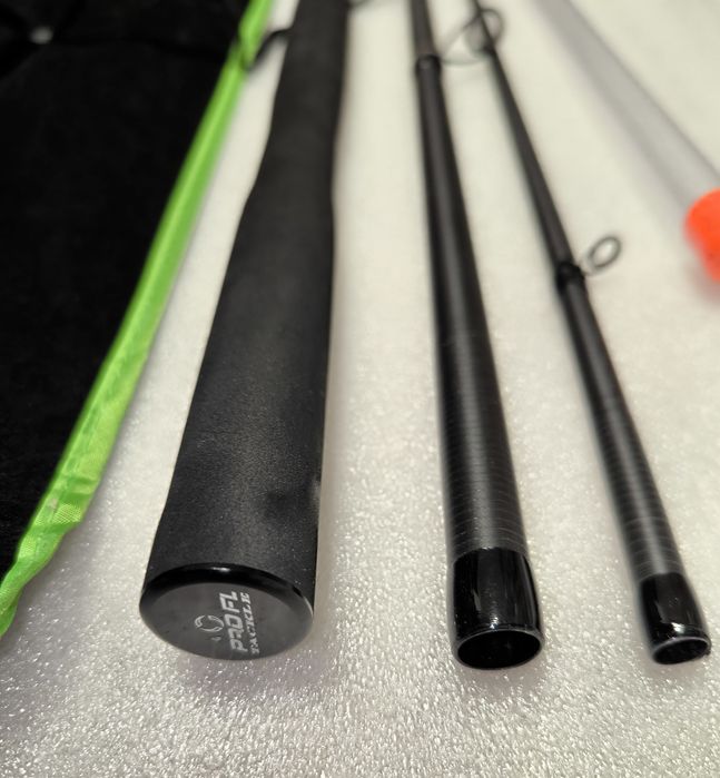 SET 2 Lansete Feeder FL Strategist Lake Feeder 3.90m, 80g, 3+3seg