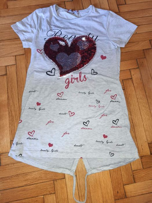 Туника с обръщащи се пайети