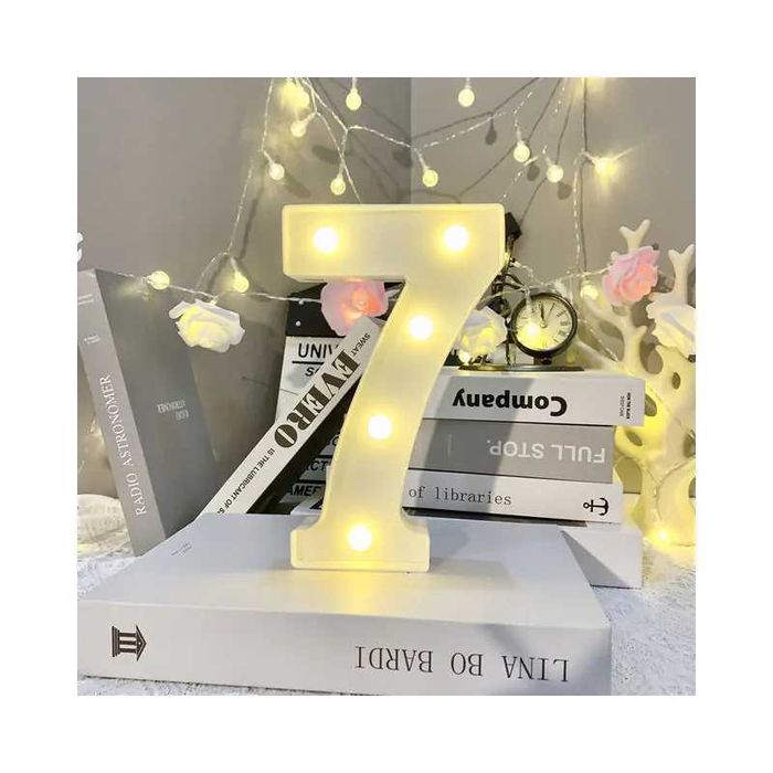 Светеща LED цифра  /ПВЦ/,осветление