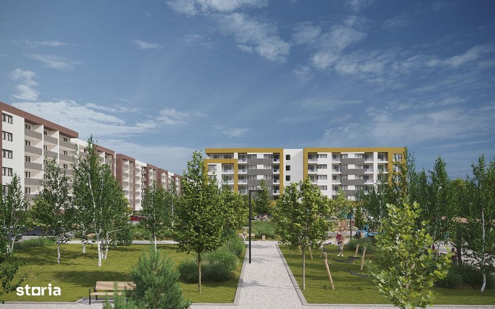Metrou Berceni Acte Gata - 2 camere tip Studio Etaj 1 complex Nou
