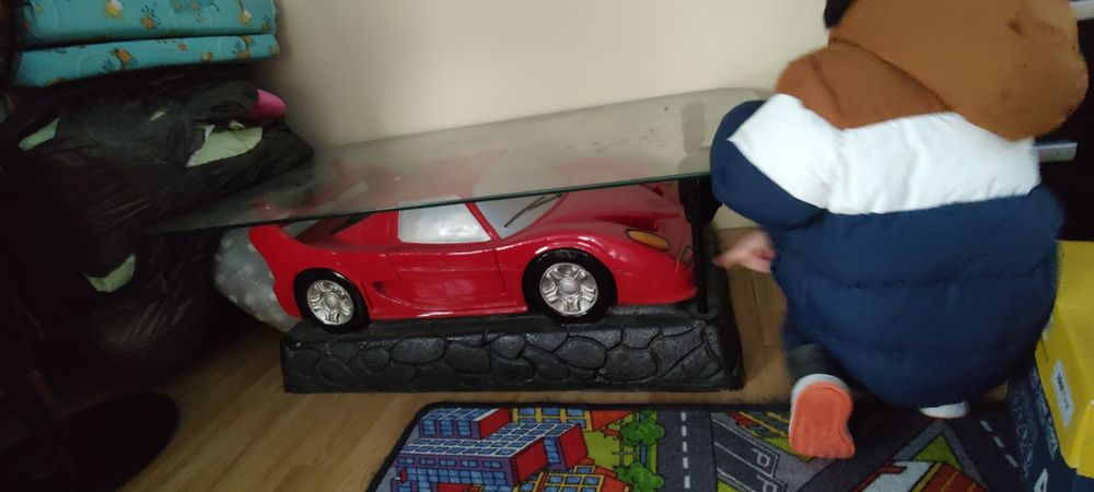 Masa Car masina copii Masuta din fibra si sticla tip masinuta