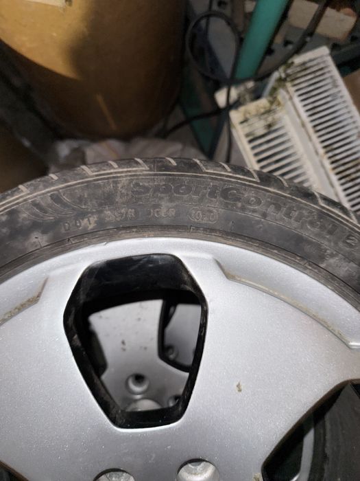 Jante Aluminiu 5x112 Audi A3 + Anvelope Vara