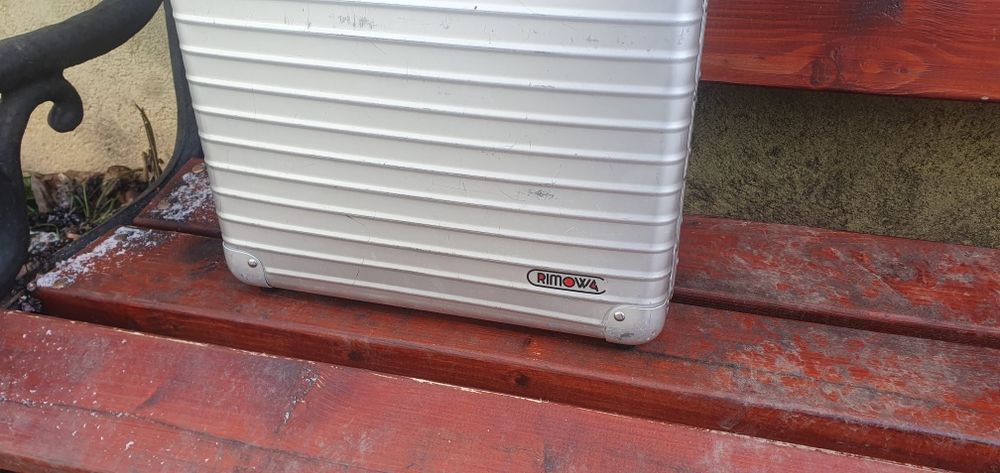 Valiza, geanta, troler, cufar, Rimowa, aluminiu