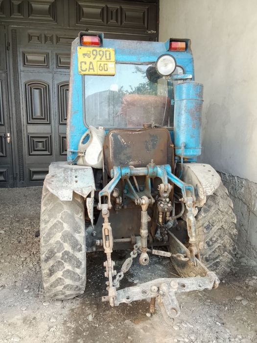 Mini traktor + osma uskunalar, ishga tayyor