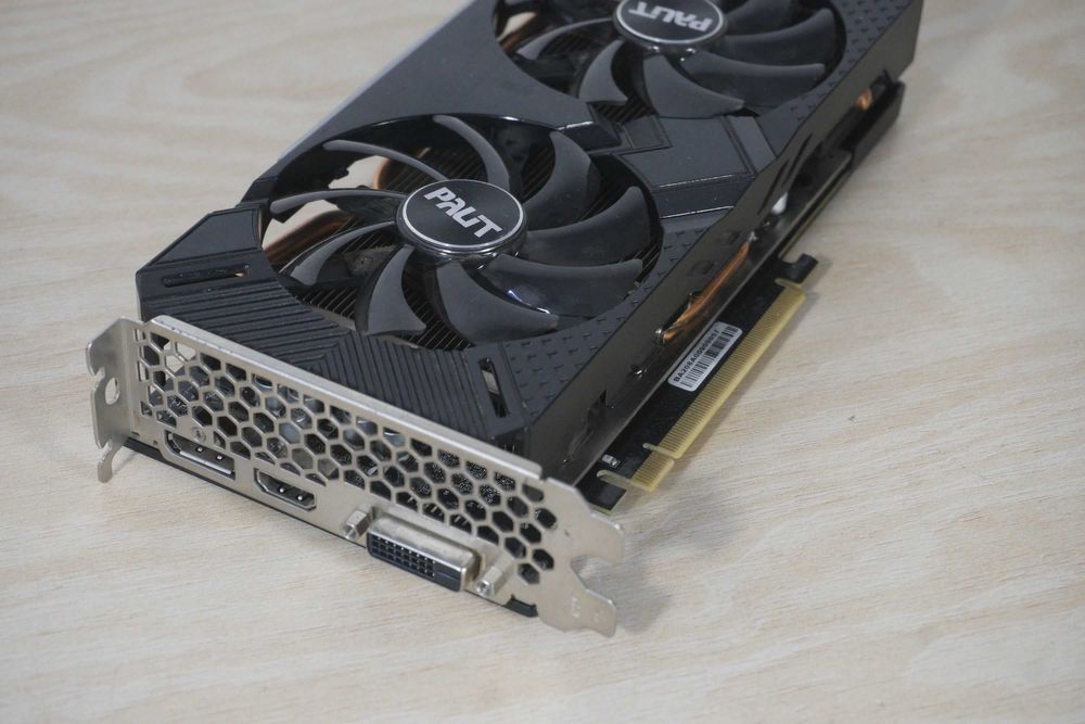 GPU GTX 1660 Super 6GB Palit Nvidia GeForce / вкл. ДДС