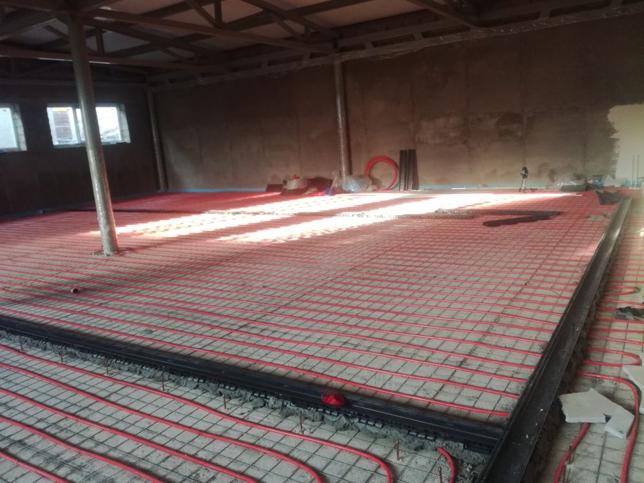 Теплый пол в частном доме