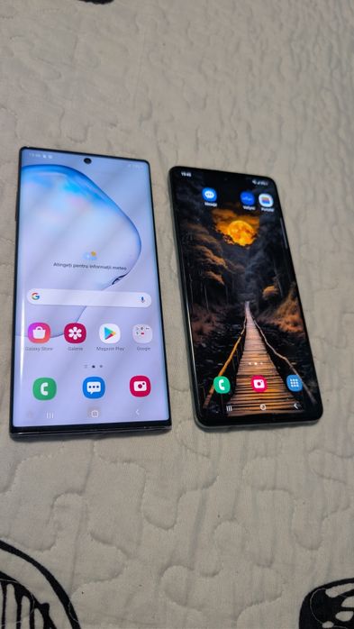 Samsung A71 Samsung note 10 plus