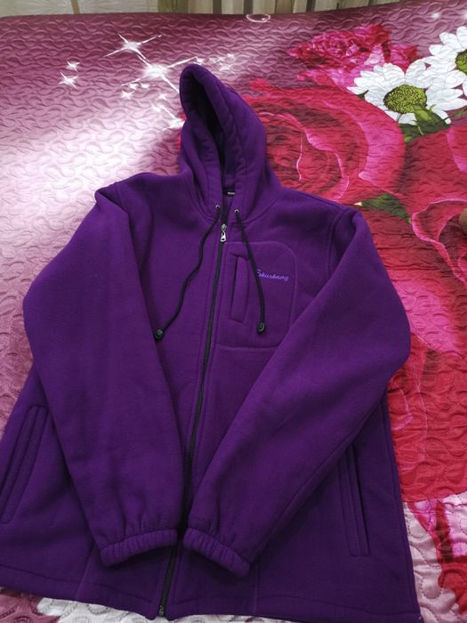 Очень тёплая флисовая толстовка