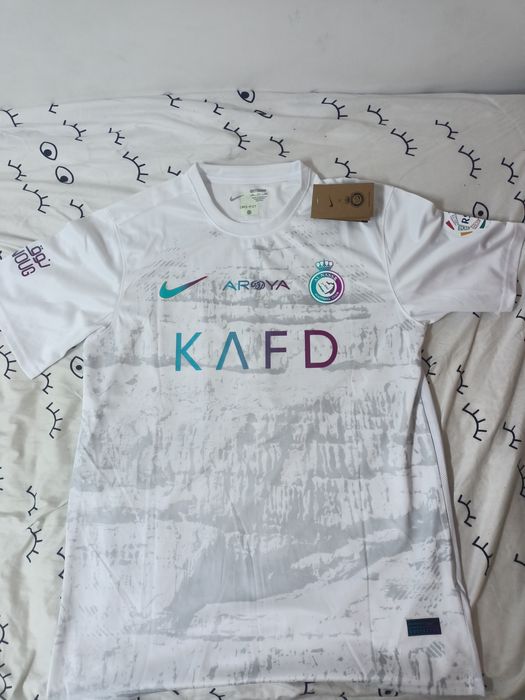 Tricou Ronaldo Al Nassr 23/24 alb