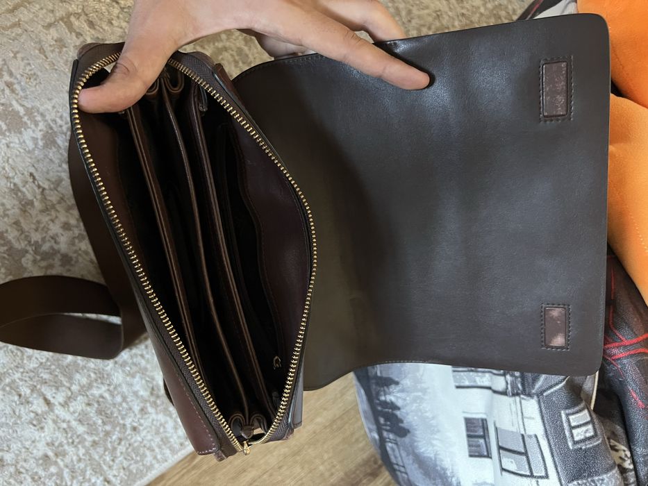 Продам кожаную сумку