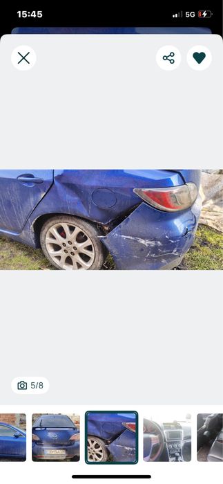 Mazda 6 2.0 d an  2009 avariata