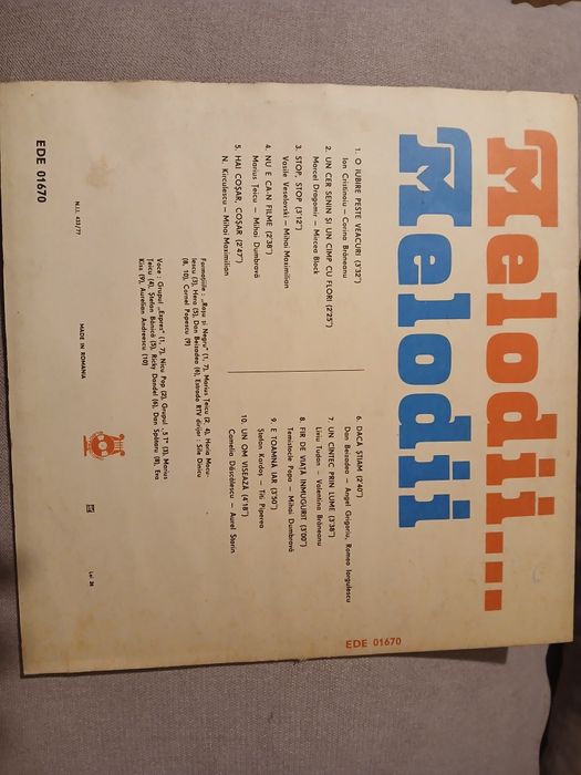 LP muzica româneasca, '70-'80