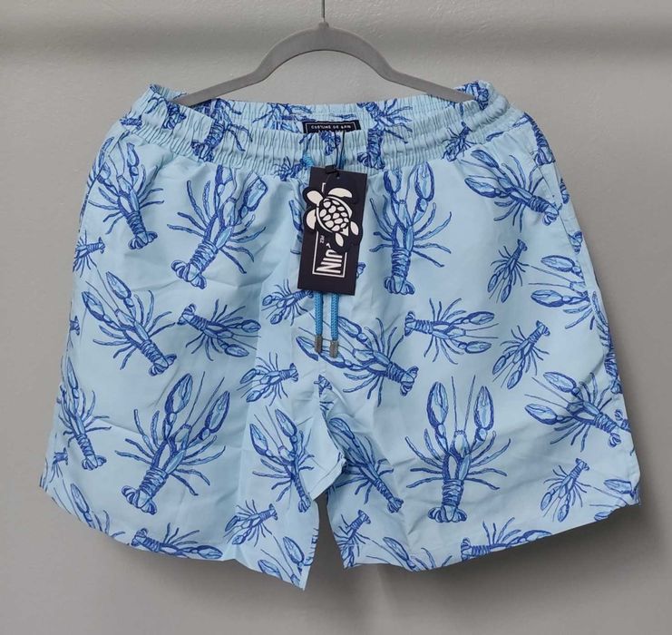 2025 Бански мъжки нови шорти бързо съхнене Vilebrequin бански костюм