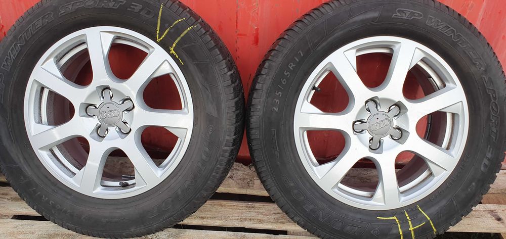 Jante Audi Q5 17 inch cauciucuri iarna