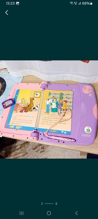 LeapPad cu husa si 14 casete