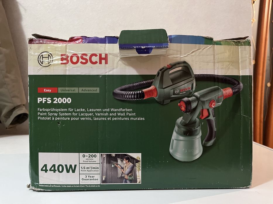 Краскопульт BOSCH PFS 2000