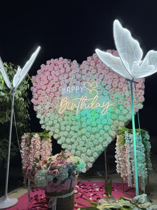 Арка happy brithday новый