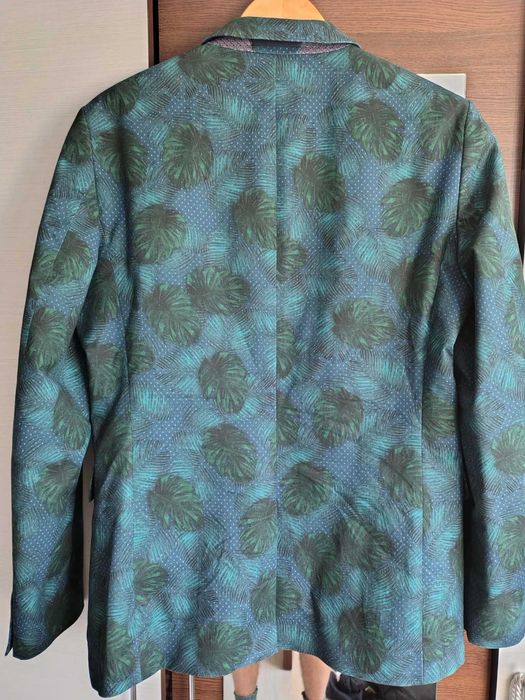 Sacou Slim Fit Ted Baker Blazer Suit Jacket Size 4 or M-L 2 Button