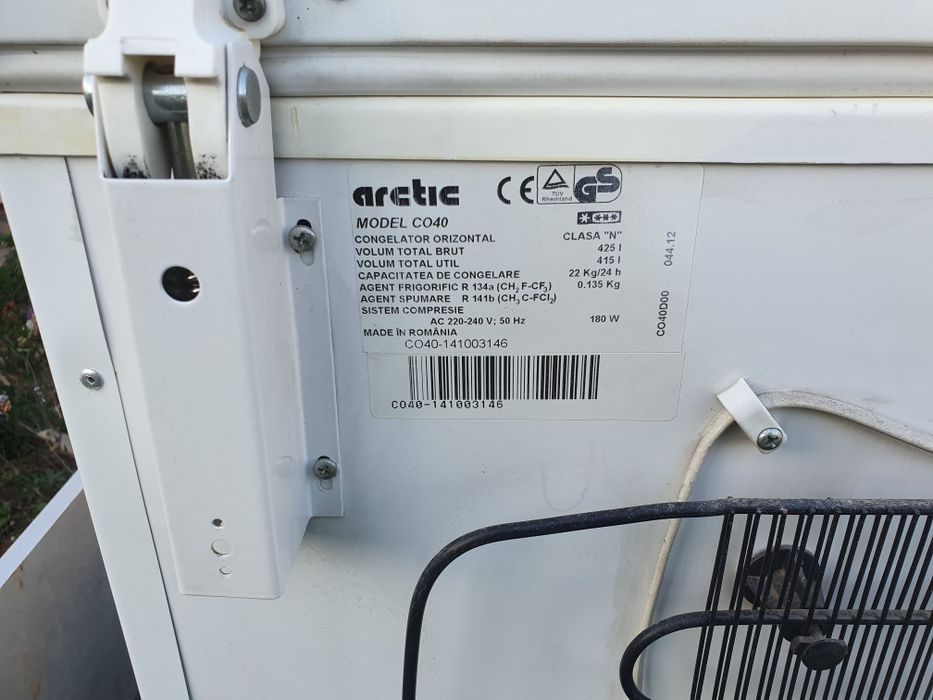 Congelator orizontal,lada frigorifica Arctic 415 L util Oradea