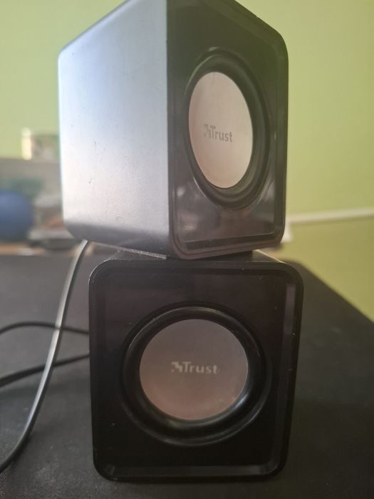 Тонколони TRUST Leto Speaker Set, 2.0, 3W, USB, черни