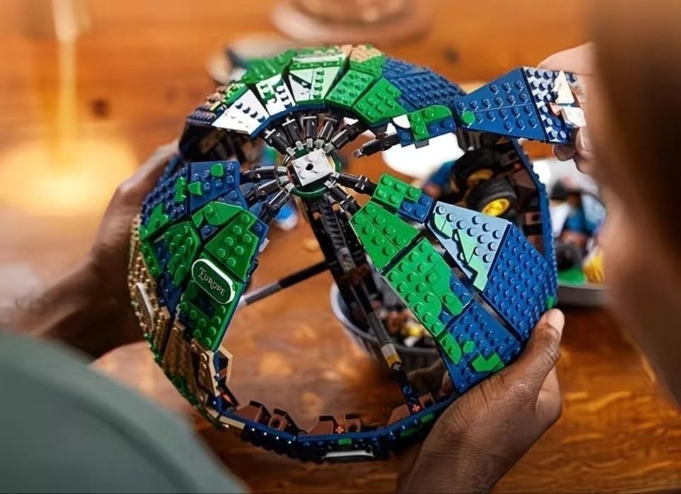 Конструктор лего Глобус, конструктор глобус Земли