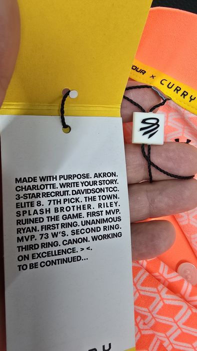 Under Armour x CURRY мъжка тениска М размер