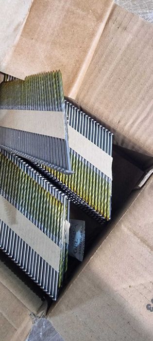 Cuie in banda hartie  ,Înclinație 34 grade cap D  2.8x50/65/75/80/80