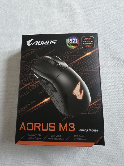 Mouse Gaming Gigabyte, nou, sigilat - OMRON Switches