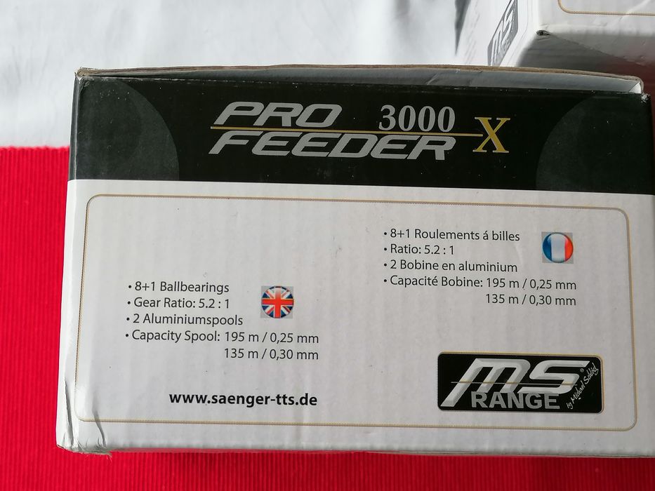 Set 2 mulinete MS RANGE Pro Feeder 3000 X