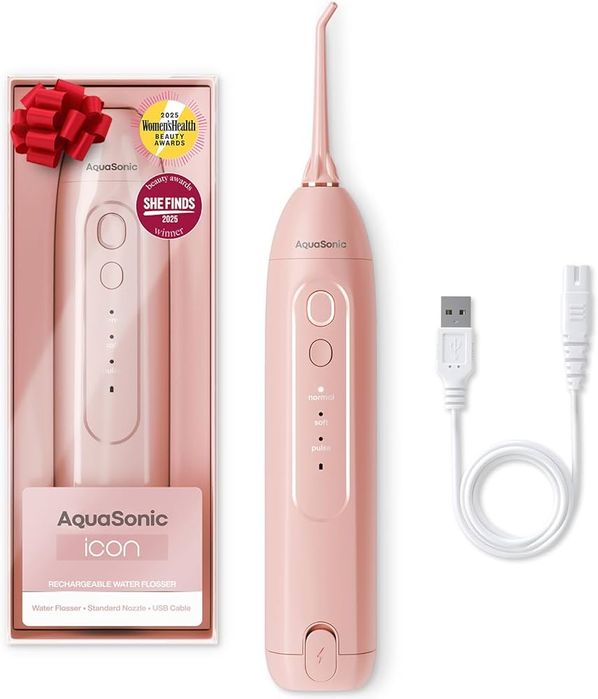 AquaSonic Icon Water Flosser (Blush - och pushti)