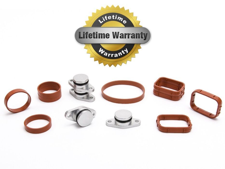 Set 4 dopuri 22mm anulare clapete galerie admisie BMW + garnituri