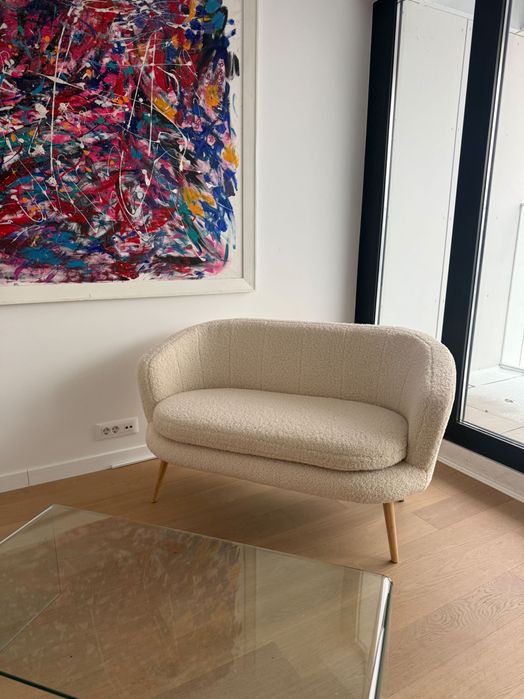 Canapea 2 locuri JYSK GISTRUP – nouă, design scandinav