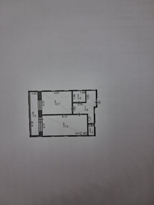 Продам 1 комнтую квартиру