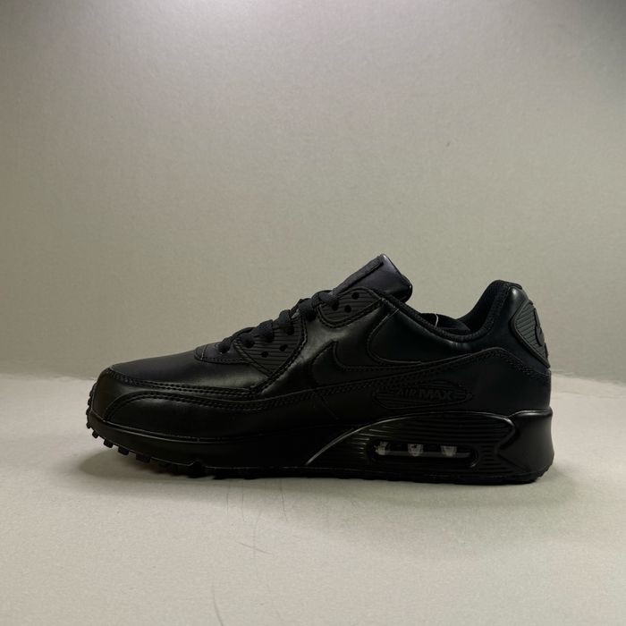 Nike Air Max 90 Black Leather НОВИ! Ориг