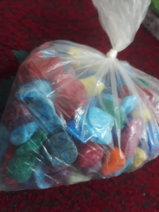 Akvarium qo'shimcha jihozlari bilan.