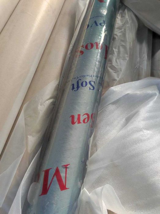 Прозрачная пленка скатерть, гибкое стекло, на стол\Dasturxon klyonka