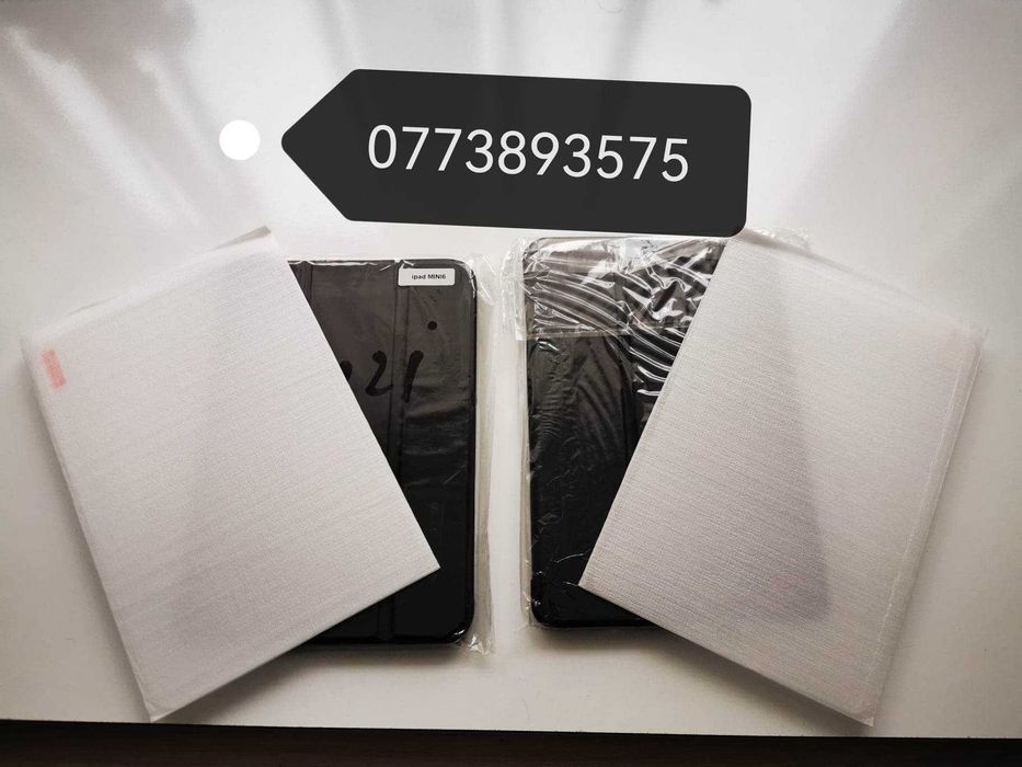 Set husa + folie sticla ecran Apple iPad Mini  5 4 3 2 1 2021 2019