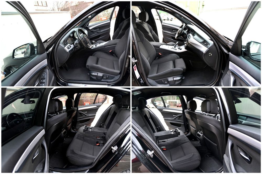 Bmw Seria 5 F10 M Paket 2.0d 184cp Euro5 Germania Garanție Moduri navigație Xenon încălzire head up display clima automata