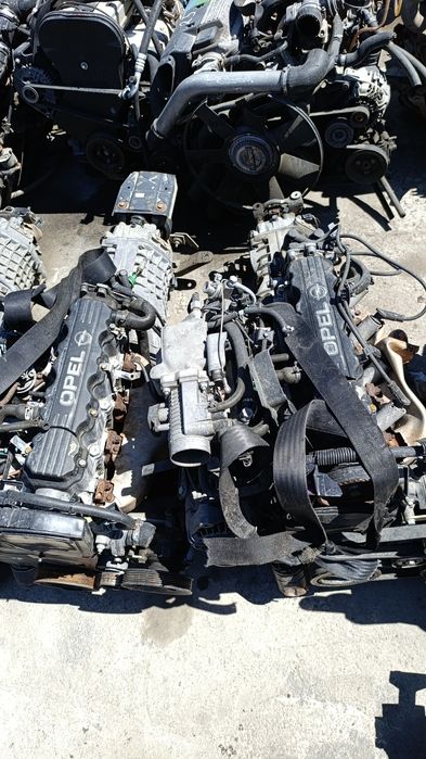 Опель двигатели и коробки привозные моторы