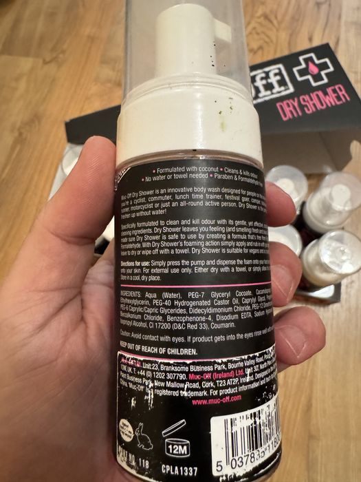 Muc-off dry shower - сух душ