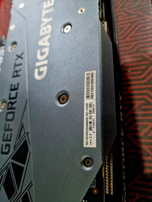 Gigabyte GeForce RTX 3060 Gaming OC 12GB