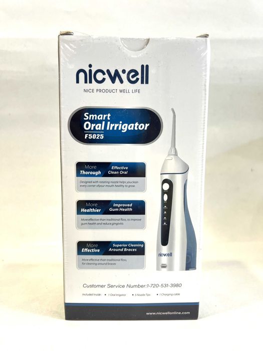 Irigator oral Nicwell F5025, NOU/Sigilat!
