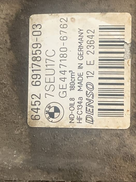 Compresor ac bmw e60 530d 218cp