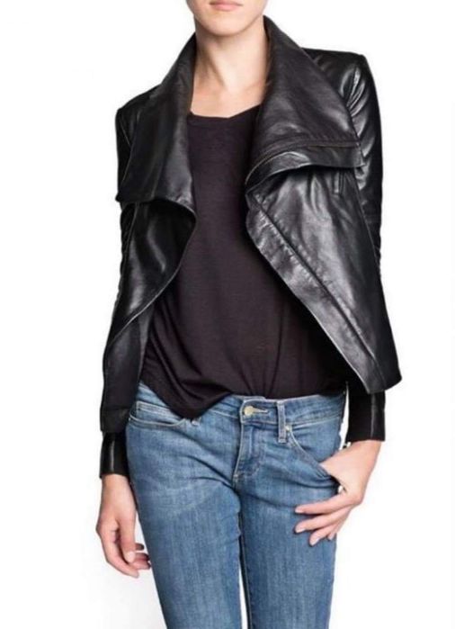 Geaca mango piele naturala