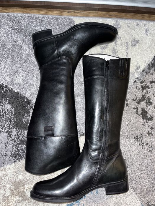 Vând cizme piele mar. 38