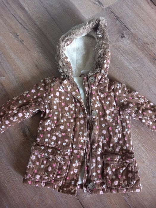 Зимно яке и жилетка за момиче 18-24м